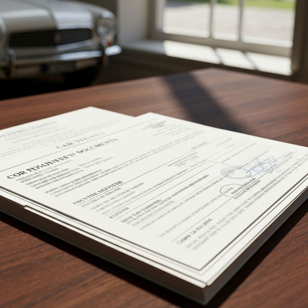 Required Documents to Sell Your Car in NC
